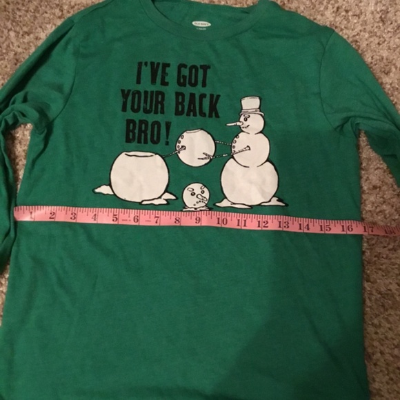Snowman Long Sleeve tee - Picture 5 of 5